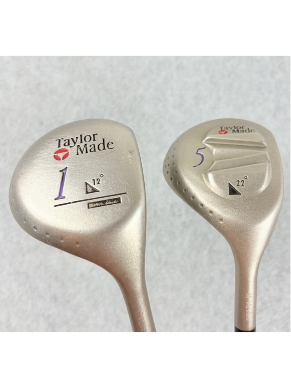 TAYLORMADE Ladies Flex 1 5 Wood Set RH 12° 22° FLEX-TWIST FTG-L2 Graphite